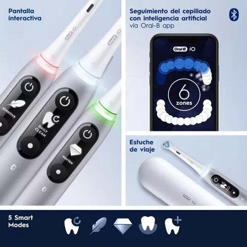 Cepillo de Dientes Eléctrico Oral-B iO 6 + 4 Repuestos