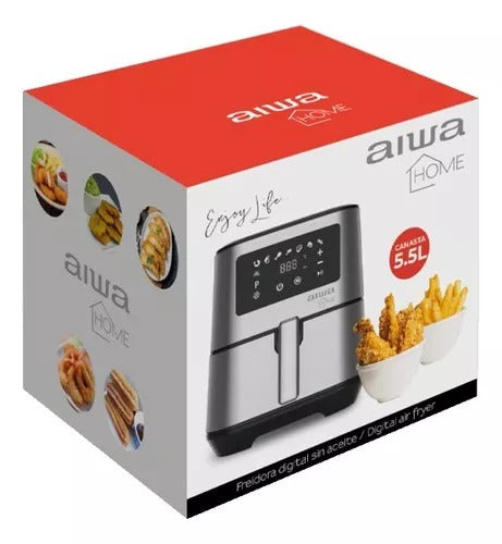 Freidora de Aire Digital Aiwa 5,5L